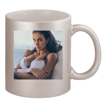 Jaclyn Swedberg 11oz Metallic Silver Mug