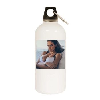 Jaclyn Swedberg White Water Bottle With Carabiner