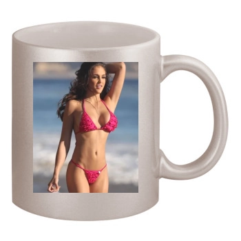 Jaclyn Swedberg 11oz Metallic Silver Mug