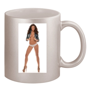 Jaclyn Swedberg 11oz Metallic Silver Mug