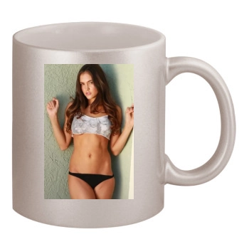 Jaclyn Swedberg 11oz Metallic Silver Mug