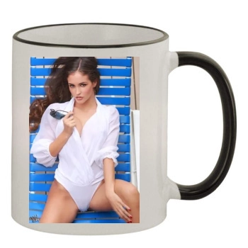 Jaclyn Swedberg 11oz Colored Rim & Handle Mug