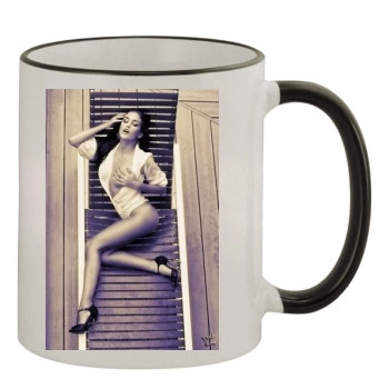 Jaclyn Swedberg 11oz Colored Rim & Handle Mug