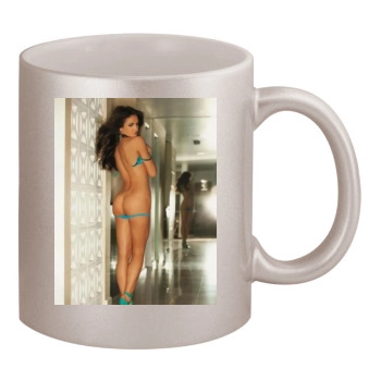 Jaclyn Swedberg 11oz Metallic Silver Mug