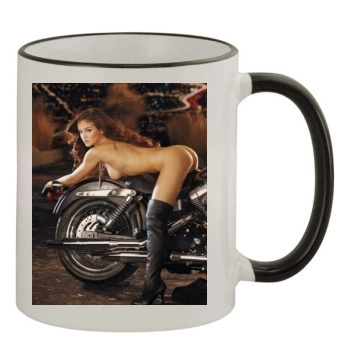 Jaclyn Swedberg 11oz Colored Rim & Handle Mug