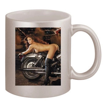 Jaclyn Swedberg 11oz Metallic Silver Mug