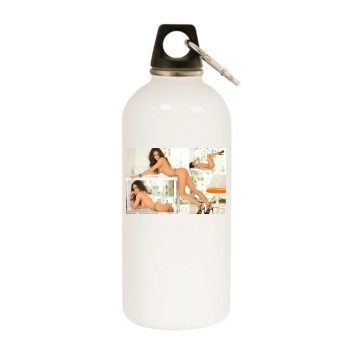 Jaclyn Swedberg White Water Bottle With Carabiner