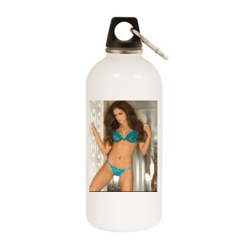 Jaclyn Swedberg White Water Bottle With Carabiner