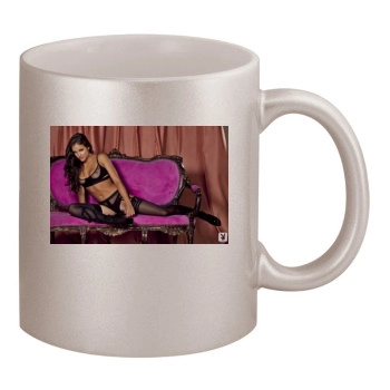 Jaclyn Swedberg 11oz Metallic Silver Mug