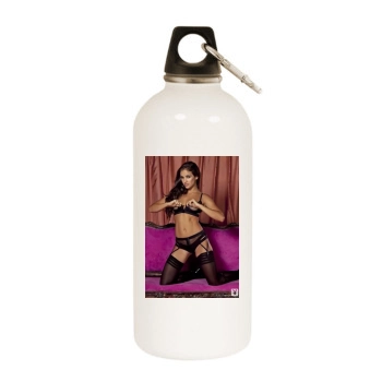 Jaclyn Swedberg White Water Bottle With Carabiner