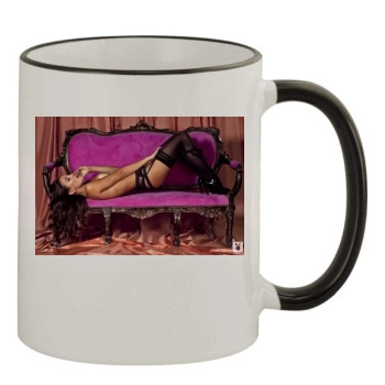 Jaclyn Swedberg 11oz Colored Rim & Handle Mug