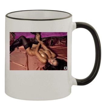 Jaclyn Swedberg 11oz Colored Rim & Handle Mug