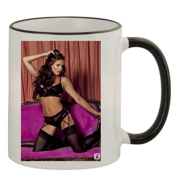 Jaclyn Swedberg 11oz Colored Rim & Handle Mug