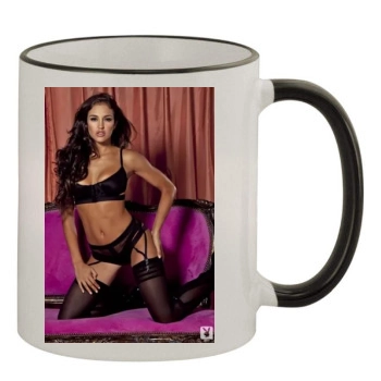 Jaclyn Swedberg 11oz Colored Rim & Handle Mug