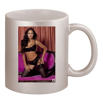 Jaclyn Swedberg 11oz Metallic Silver Mug