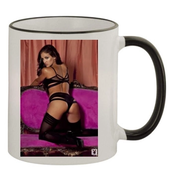 Jaclyn Swedberg 11oz Colored Rim & Handle Mug