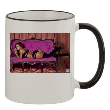 Jaclyn Swedberg 11oz Colored Rim & Handle Mug