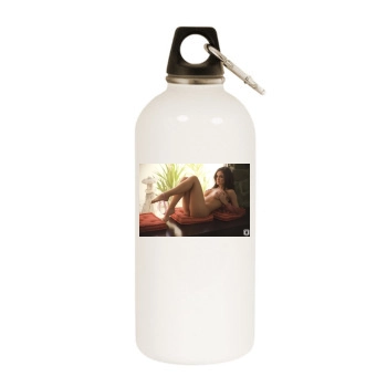 Jaclyn Swedberg White Water Bottle With Carabiner