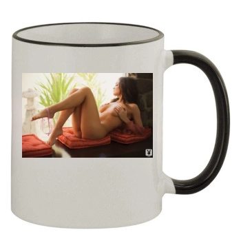 Jaclyn Swedberg 11oz Colored Rim & Handle Mug