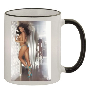 Jaclyn Swedberg 11oz Colored Rim & Handle Mug