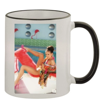 Jaclyn Swedberg 11oz Colored Rim & Handle Mug