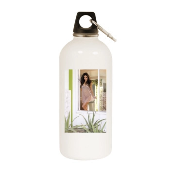 Jaclyn Swedberg White Water Bottle With Carabiner