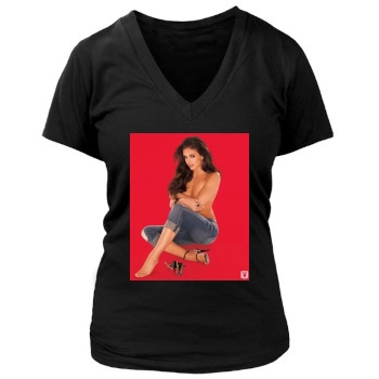 Jaclyn Swedberg Women's Deep V-Neck TShirt