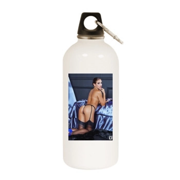 Jaclyn Swedberg White Water Bottle With Carabiner