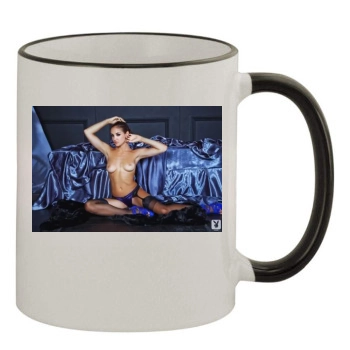 Jaclyn Swedberg 11oz Colored Rim & Handle Mug