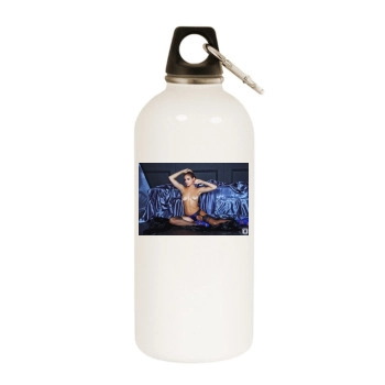 Jaclyn Swedberg White Water Bottle With Carabiner