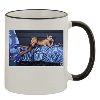 Jaclyn Swedberg 11oz Colored Rim & Handle Mug