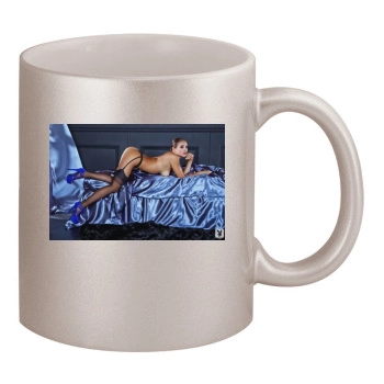 Jaclyn Swedberg 11oz Metallic Silver Mug