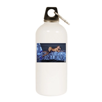 Jaclyn Swedberg White Water Bottle With Carabiner