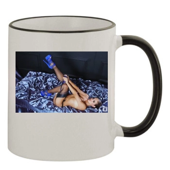 Jaclyn Swedberg 11oz Colored Rim & Handle Mug