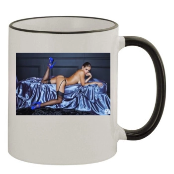 Jaclyn Swedberg 11oz Colored Rim & Handle Mug