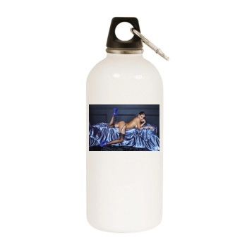 Jaclyn Swedberg White Water Bottle With Carabiner