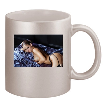 Jaclyn Swedberg 11oz Metallic Silver Mug