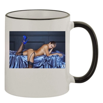 Jaclyn Swedberg 11oz Colored Rim & Handle Mug