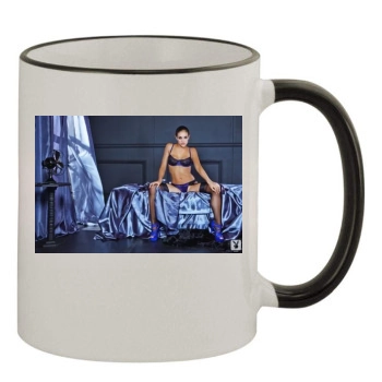 Jaclyn Swedberg 11oz Colored Rim & Handle Mug