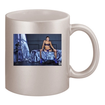 Jaclyn Swedberg 11oz Metallic Silver Mug