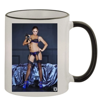 Jaclyn Swedberg 11oz Colored Rim & Handle Mug