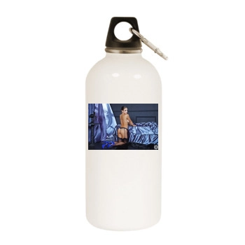 Jaclyn Swedberg White Water Bottle With Carabiner