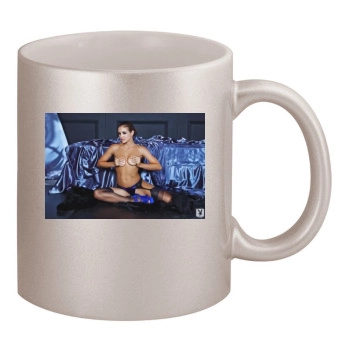 Jaclyn Swedberg 11oz Metallic Silver Mug