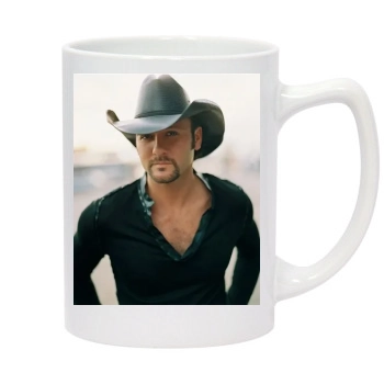 Tim McGraw 14oz White Statesman Mug