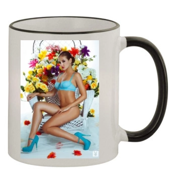 Jaclyn Swedberg 11oz Colored Rim & Handle Mug