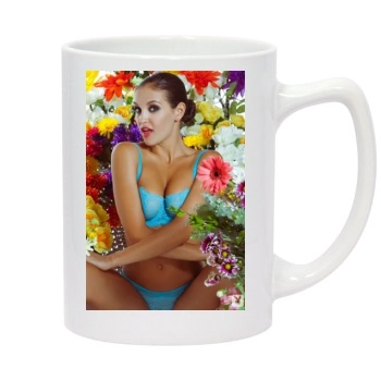 Jaclyn Swedberg 14oz White Statesman Mug