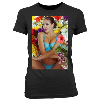 Jaclyn Swedberg Women's Junior Cut Crewneck T-Shirt