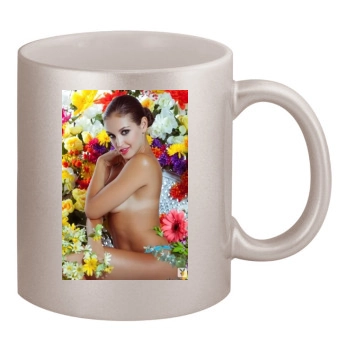 Jaclyn Swedberg 11oz Metallic Silver Mug