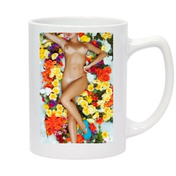 Jaclyn Swedberg 14oz White Statesman Mug