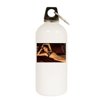 Jaclyn Swedberg White Water Bottle With Carabiner